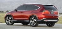 Honda анонсировала премьеру семиместной версии нового кроссовера CR-V